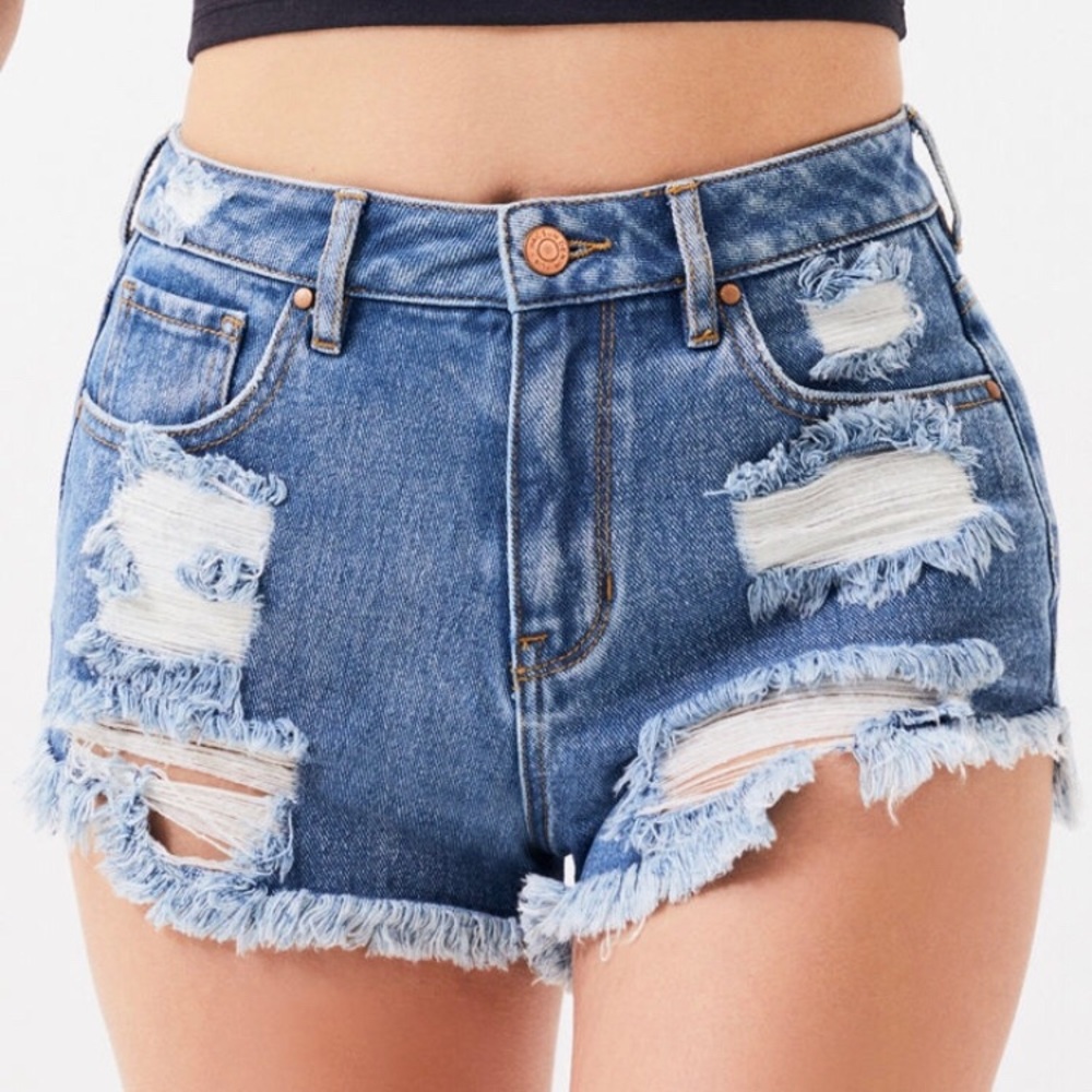 Pacsun jean shirts highwasted